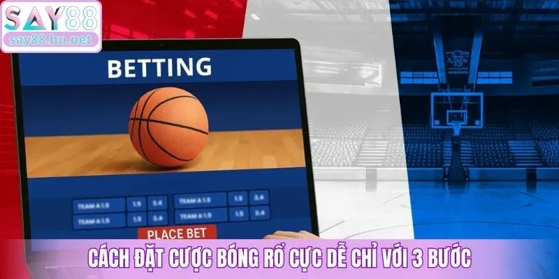 Cách đặt cược bóng rổ cực dễ chỉ với 3 bước
