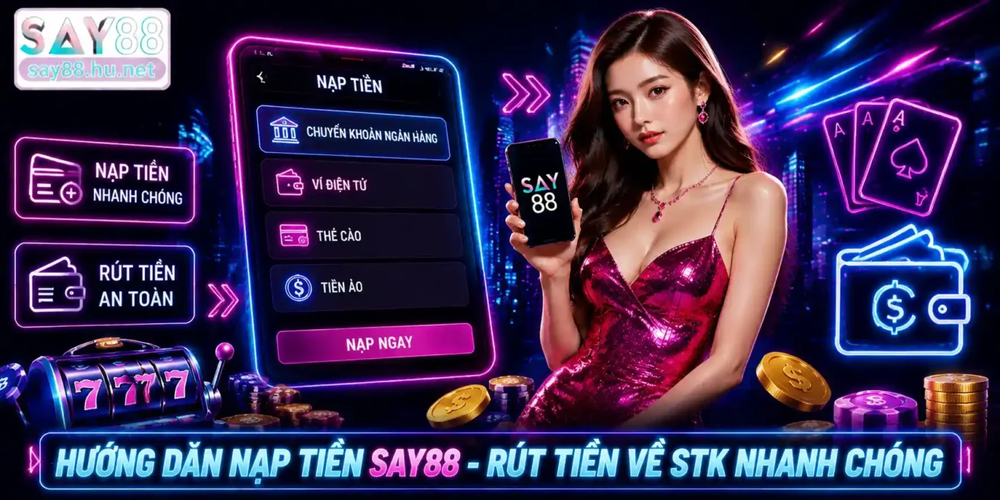 Hướng dẫn nạp tiền tại SAY88 nhanh chóng